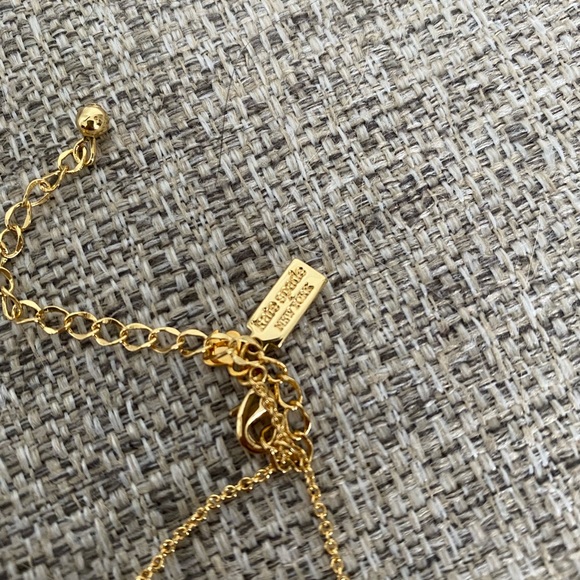 NWOT kate spade pink bow necklace - Picture 2 of 4